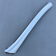 06-12 Mitsubishi Eclipse Front Left Windshield A Pillar Molding Trim Silver OEM