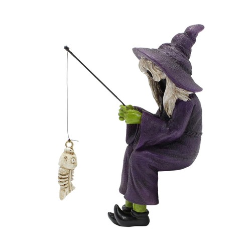 Fairy garden fishing gnome - fairy,