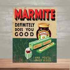 Marmite Metal wall sign gift shop cafe shop bar  20x15cm vintage bakery advertis