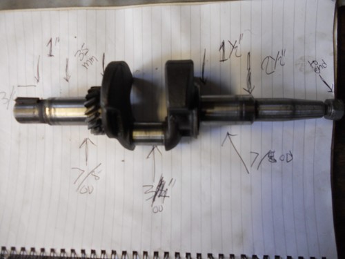 Atco suffolk engine crankshaft - engine,