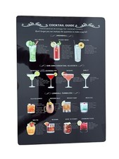 Classic Cocktail Recipes Sign
