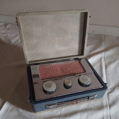 Pye model radio travel case - q4,