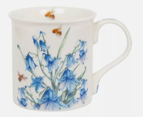 Bluebells china mug flowers - mug,