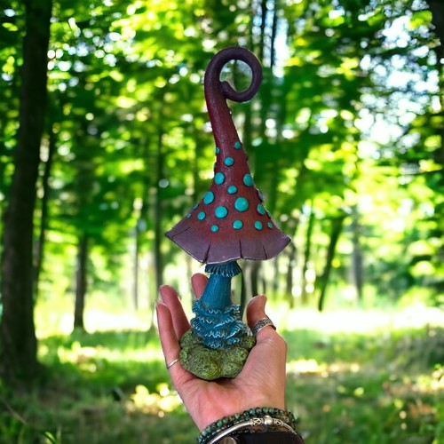 Mystical toadstool garden - mystical,