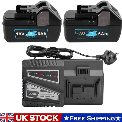 0ah lithium battery - 2x, 6.0ah
