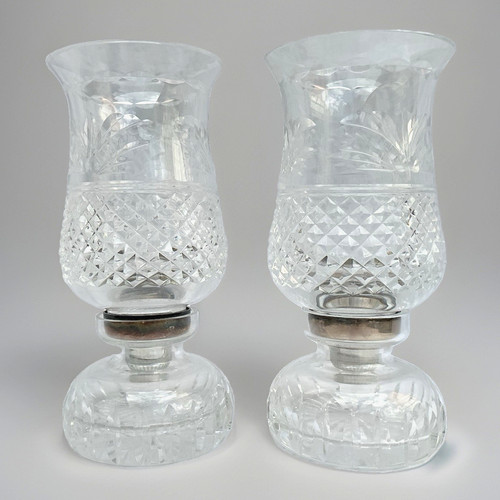 Pair stuart crystal sherborne - pair,