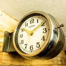 Kappa Round Double Sided Clock