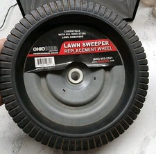 Genuine OEM Ohio Steel Tow-Behind Lawn Leaf Sweeper Wheel Tire Assembly 307011