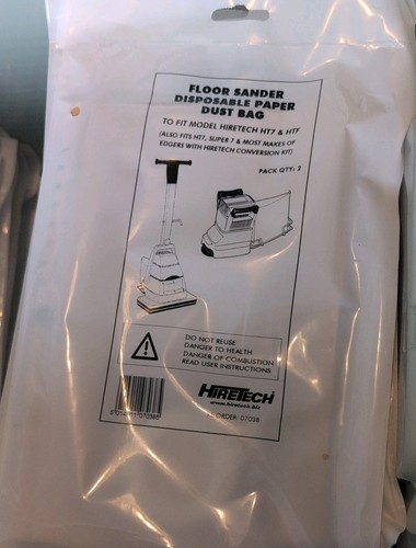 Ht7 hiretech sander - hiretech, bags
