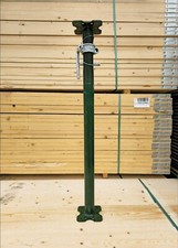 2 x Size 0 Acrow Props Green Paint Acro Prop 1.041m-1.829m - New & Free Delivery