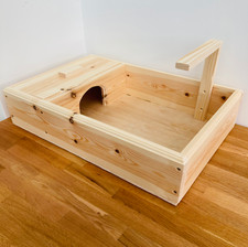 Deluxe Wooden Tortoise Table | Reptile Hibernation Shelter