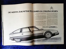 Citroen CX Advertising