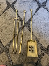 Brass Companion Set Antique
