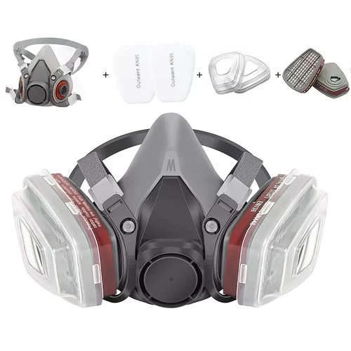 Respirator mask dust - half, face