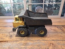 Vintage Mighty Tonka Yellow Dump Truck  Turbo Diesel Os255