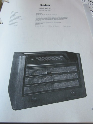 Wiring diagram radio saba 348 - wiring,