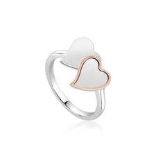 Clogau Welsh Silver & 9ct Rose