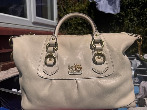 Coach leather satchel sabrina - leather,