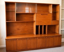 Jentique mid century teak - mid, wall