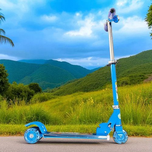 Kids wheel foldable scooter - 3,