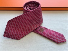 Hermes Red and Grey/Light Blue