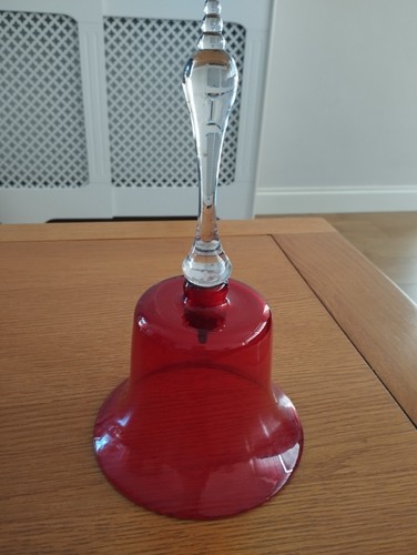 Victorian cranberry glass - victorian, bell