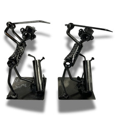 Metal Golf Golfer Sculpture