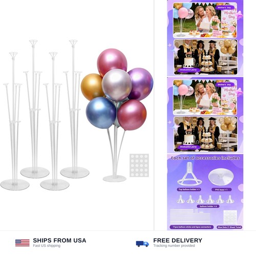 Sets balloon stand - kit, for