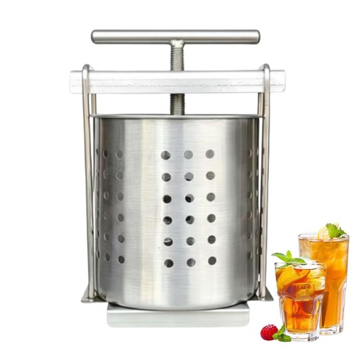 Stainless steel cheese press - steel,
