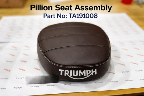 Pillion seat assembly for - assembly,
