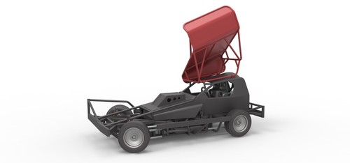 Printed brisca f1 - 1/24, 3d