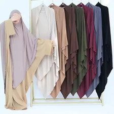 Jersey Khimar Women Muslim