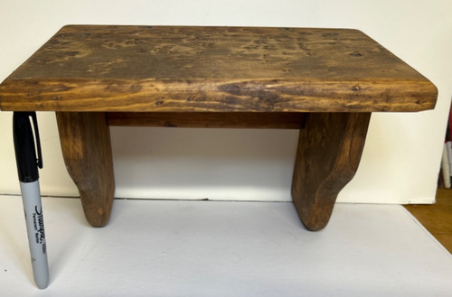 Antique wooden wall shelf - shelf, 10