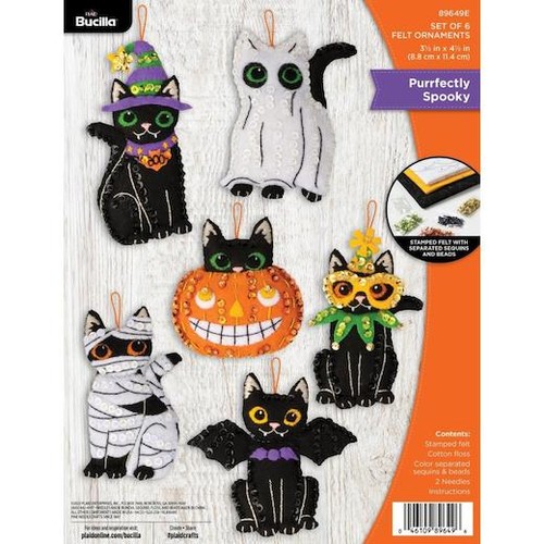 Bucilla felt ornaments - bucilla,