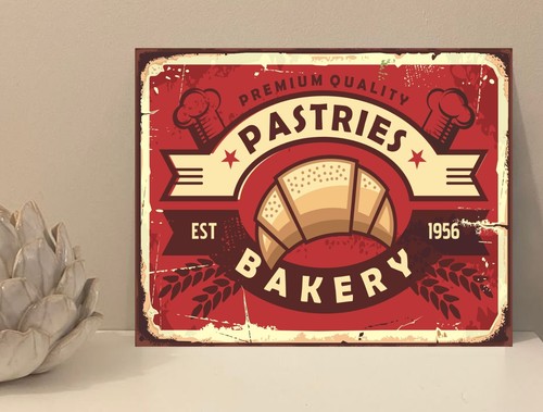 Bakery rustic retro metal - bakery,