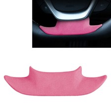 Suede Steering Wheel Lower Cover Trim Fit Chevrolet Corvette C7 2014-2019 Pink
