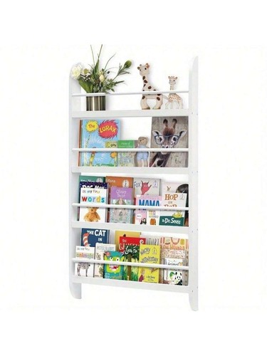 Tier wall mounted bookshelf - 4,