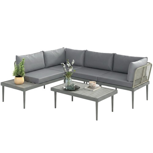 Outsunny seater wicker - seater,
