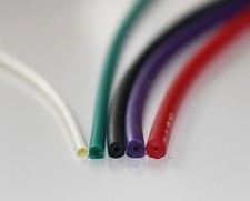 NG Hollow Amber Cored Pole Elastic, Five Grades, Four Lengths, From NG Floats