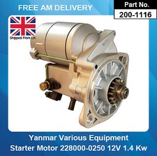 Starter motor for - starter, yanmar