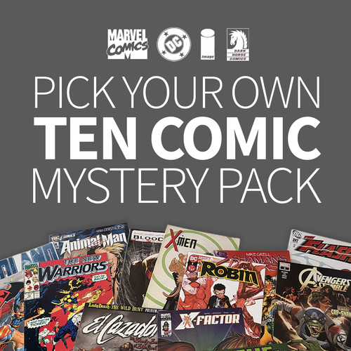 Comic pack mystery job - 10,