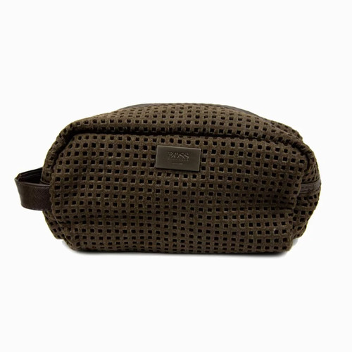 Hugo boss brown toiletry - boss,