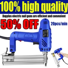 Efficient Electric Nail Gun & Staple Gun 2in1 Electric Heavy Duty Stapler Nailer