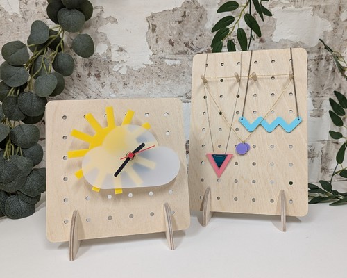 Small wooden pegboard - small,
