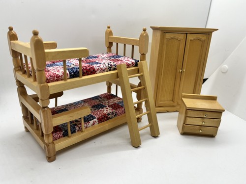 Dolls house furniture - furniture, bunk