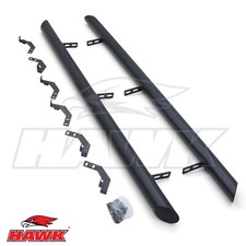 MATTE BLACK SIDE STEP BARS 3"