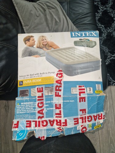 Intex queen deluxe rest - deluxe, air