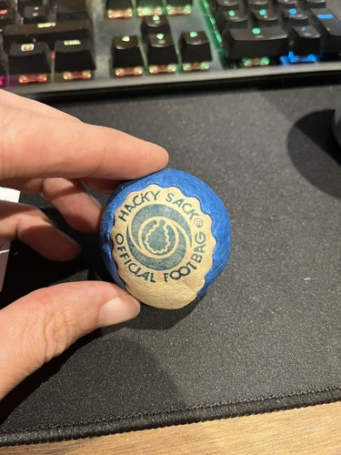 Vintage hacky sack official - hacky,