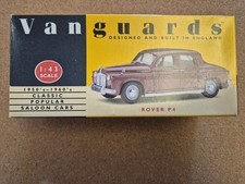 Vanguards Maroon Rover P4 1/43 Diecast Model Car VA19000 a