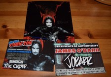 Crow #1 NYCC Simmonds Virgin Embossed Edition Ltd To 50 Signed By O'Barr W/ COAs